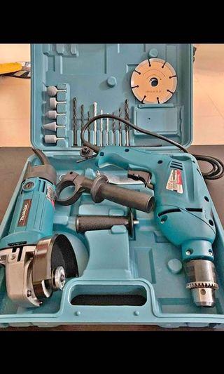 MAKITA 2in1 (Grinder and Drill)
