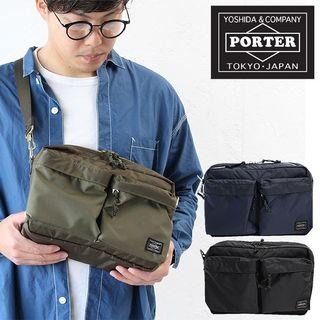 順豐櫃包郵 現貨 Porter Tokyo Force 三色 斜揹袋 shoulder bag 28 x 20 x 8.5 cm