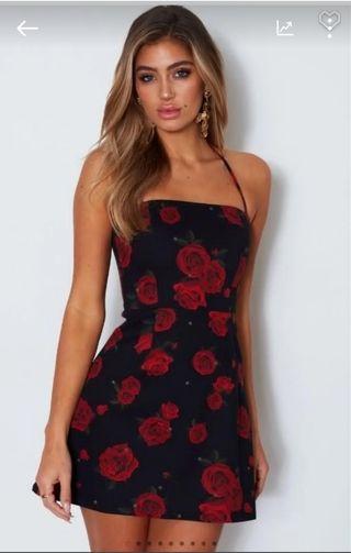 White Fpx Boutique Rose dress