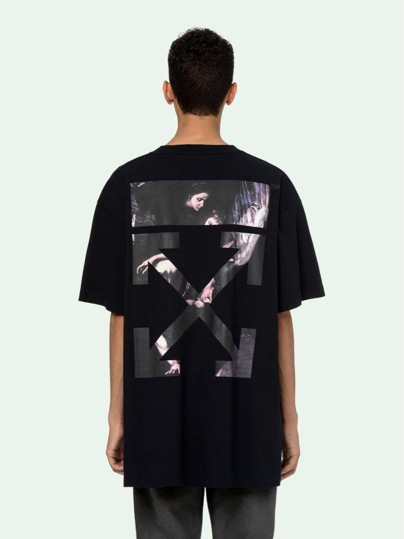 Off white caravaggio arrow tee clearance