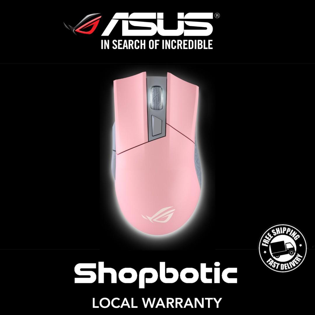 Asus Rog Gladius Ii Origin Pnk Ltd Gaming Mouse Electronics Computer Parts Accessories On Carousell