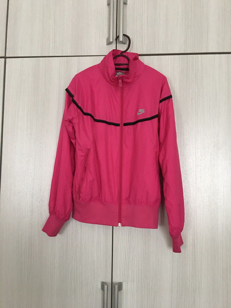 hot pink nike jacket