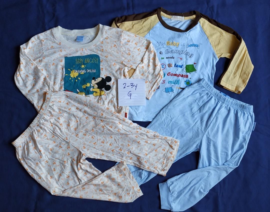 3 year old pyjama set