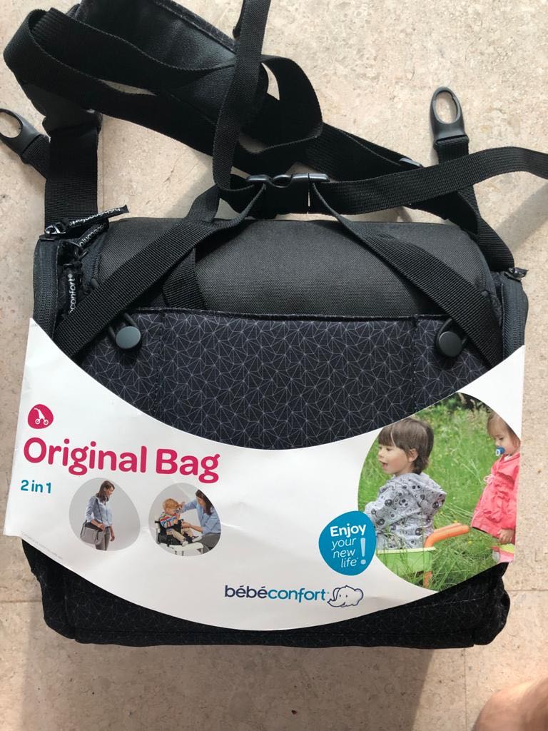 Bebeconfort Original Bag Baby Changing Bag And Booster Babies Kids Nursing Feeding Weaning Toddler Feeding On Carousell