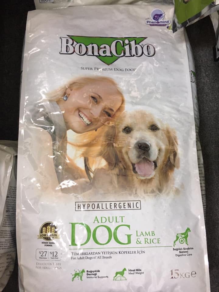 Bonacibo Adult Dog Food 15kg Lamb And Rice Pet Supplies Pet Food On Carousell