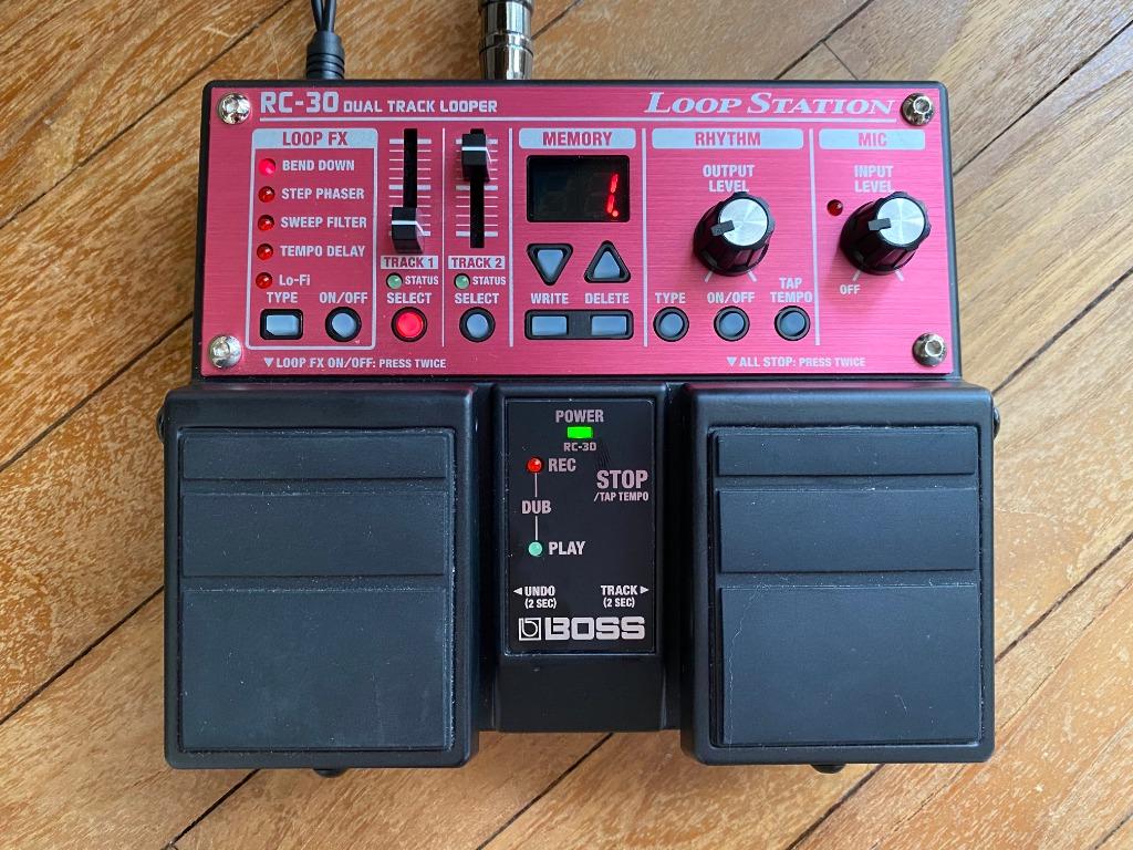 Boss Rc 30 Loop Station Twin Pedal Music Media Music Accessories On Carousell