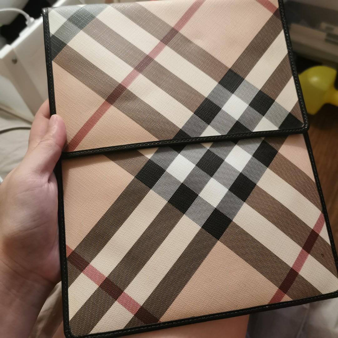 Burberry iPad case  inch, Mobile Phones & Gadgets, Mobile & Gadget  Accessories, Cases & Sleeves on Carousell