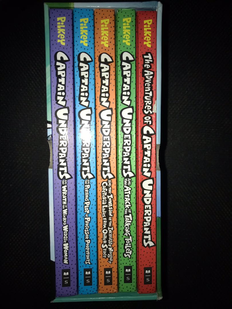 Captain underpants top color collection
