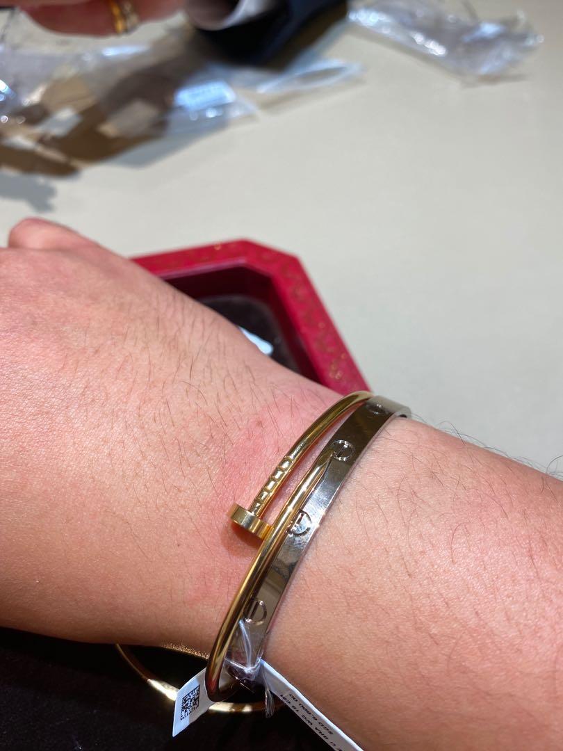 Love bangle white gold cheap