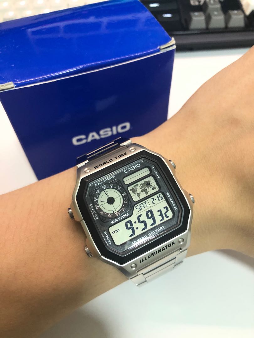 Casio Royale AE 1200-WH, Luxury, Watches on Carousell
