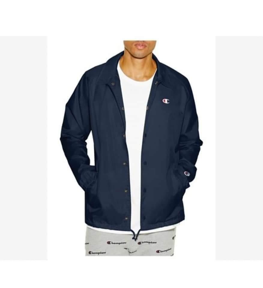 Champion coach jacket store navy