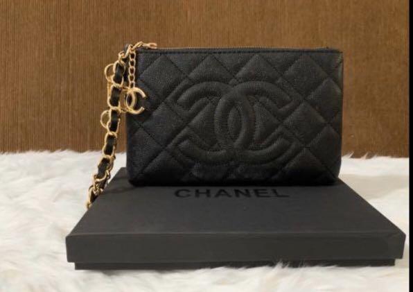 Chanel VIP Gift Button Wallet, Luxury, Bags & Wallets on Carousell