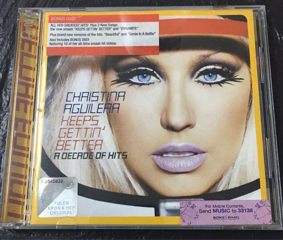 Christina Aguilera Greatest Hits Music Media Cd S Dvd S Other Media On Carousell