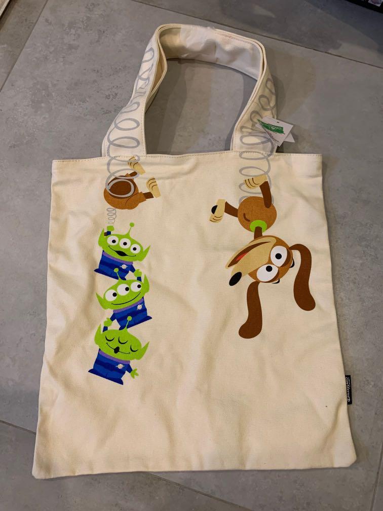 Canvas Tote Bag Toy Story Mouse Ears Disney Inspired