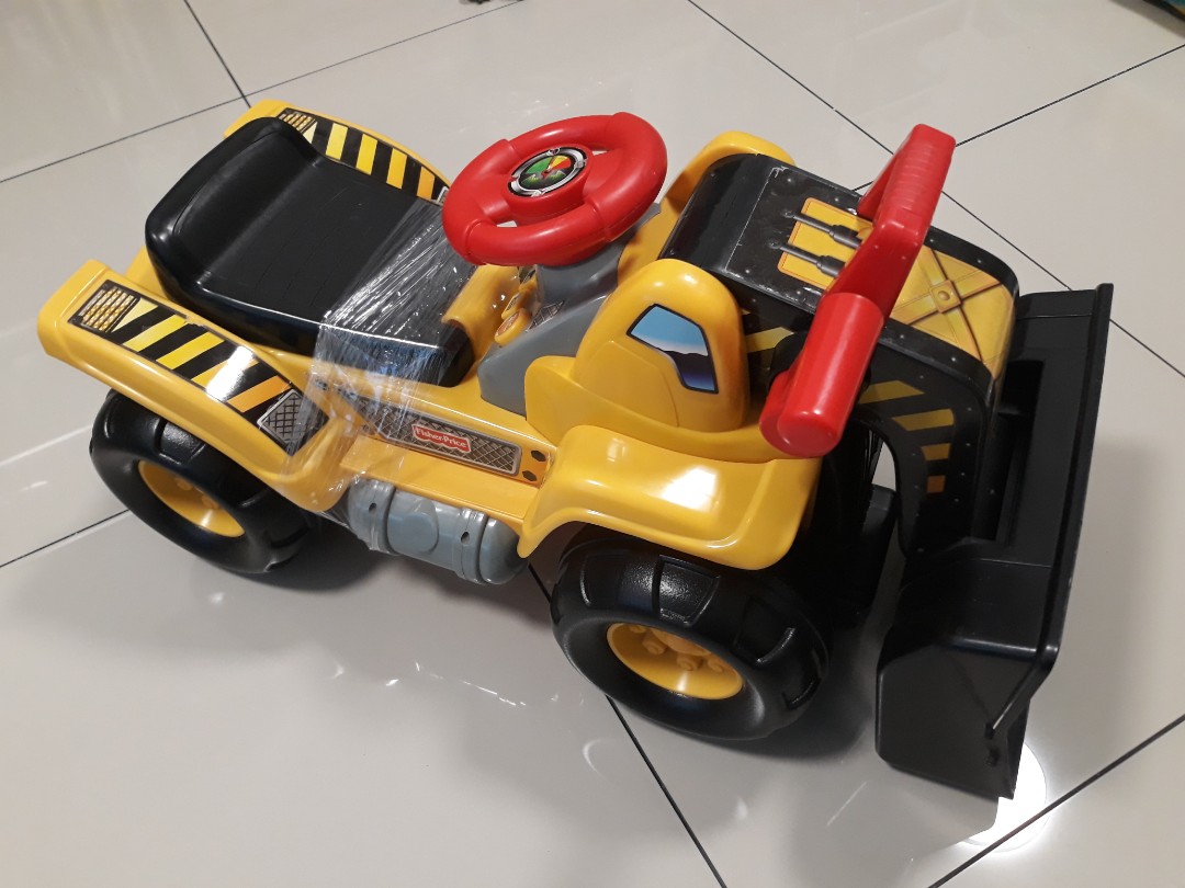 Fisher price construction ride on deals