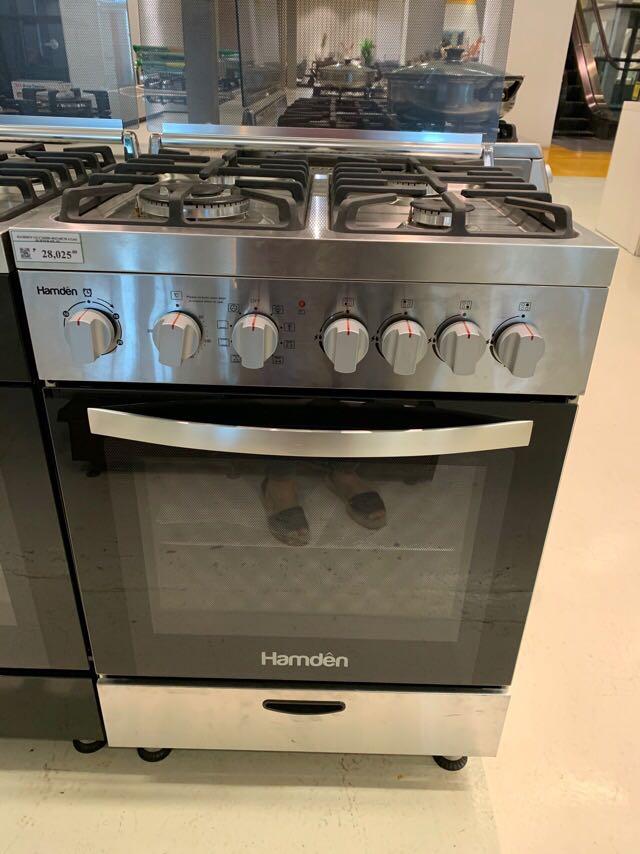 Hamden 4 Gas Burner With Electric Oven Home Furniture Home Appliances Cooking And Ovens On Carousell