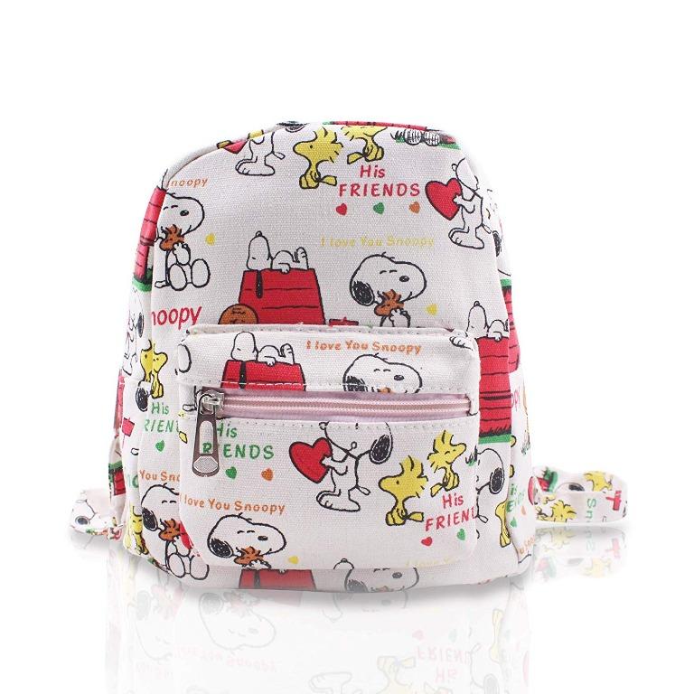 Finex Blue Tsum Tsum Tablet iPad Mini Small Bag Causal Daypack Multipurpose All Over Print for Travel Day Trip Hiking 