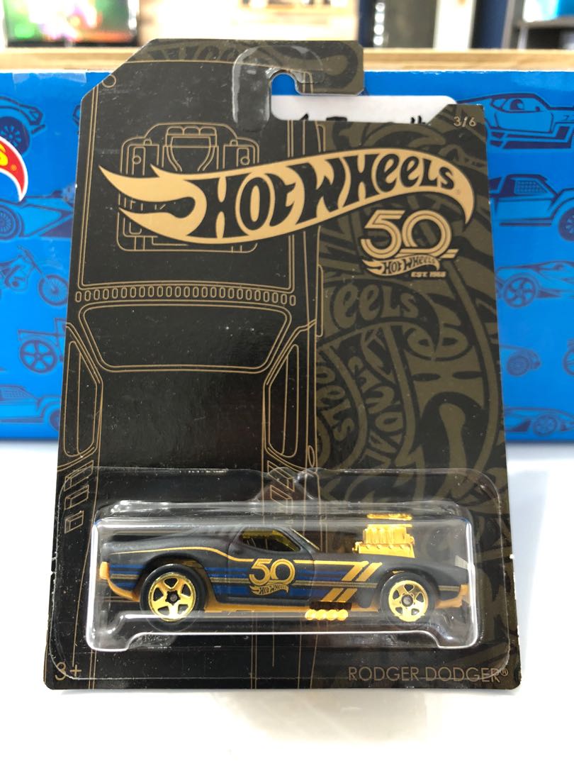 Hot wheels rodger dodger 50th anniversary best sale