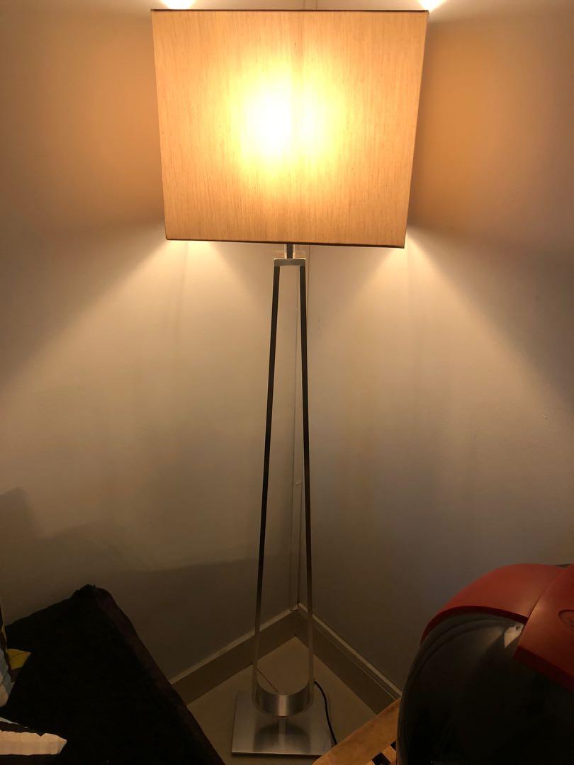 Ikea Klabb Floor Lamp Furniture Home Decor Lighting Supplies On Carousell