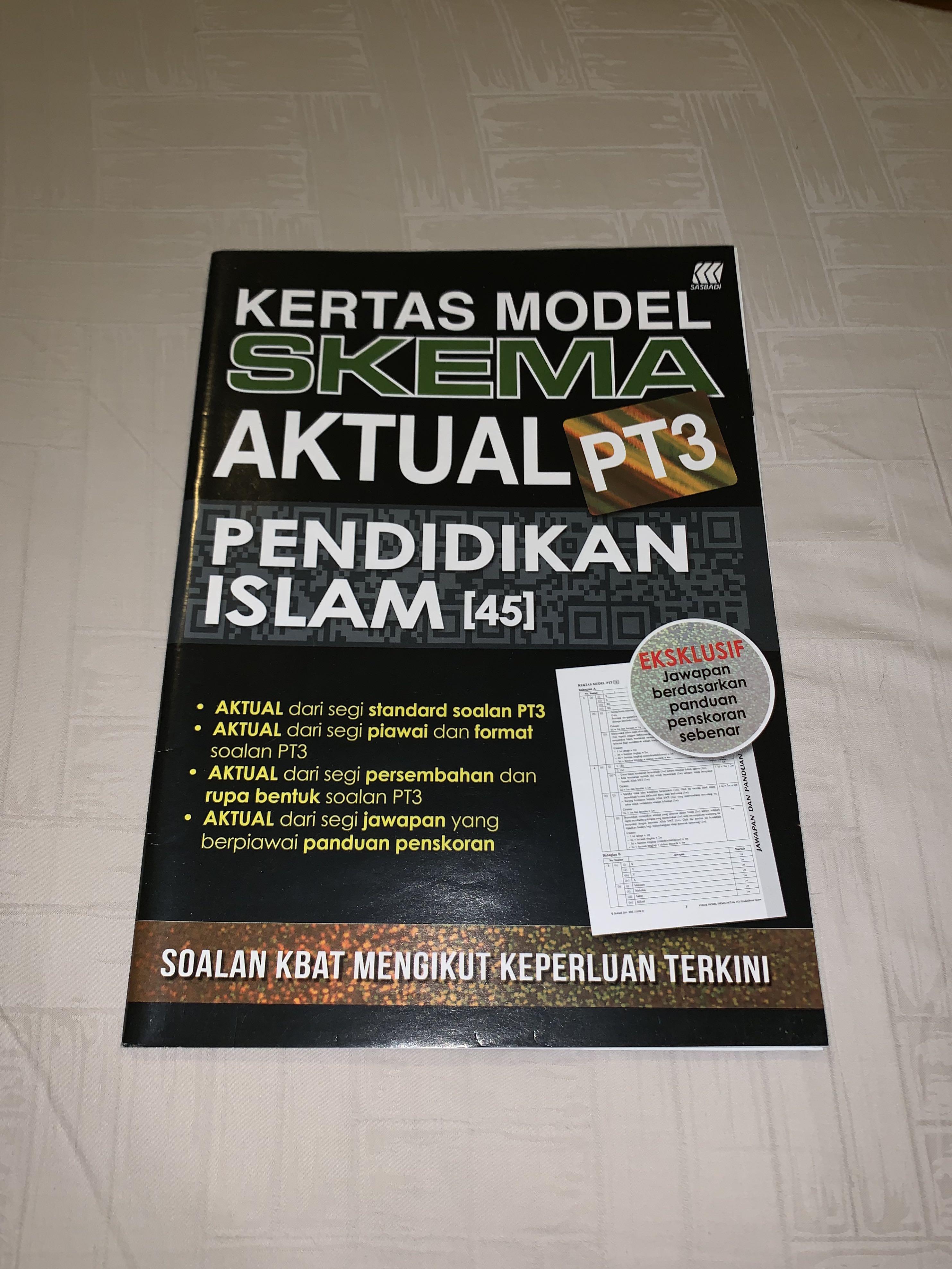 Kertas Modul Skema Aktual Pt3 Pendidikan Islam Textbooks On Carousell