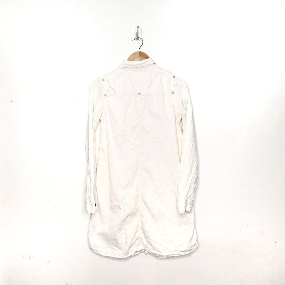 Lee Union Made Denim Shirt Midi Dress 6