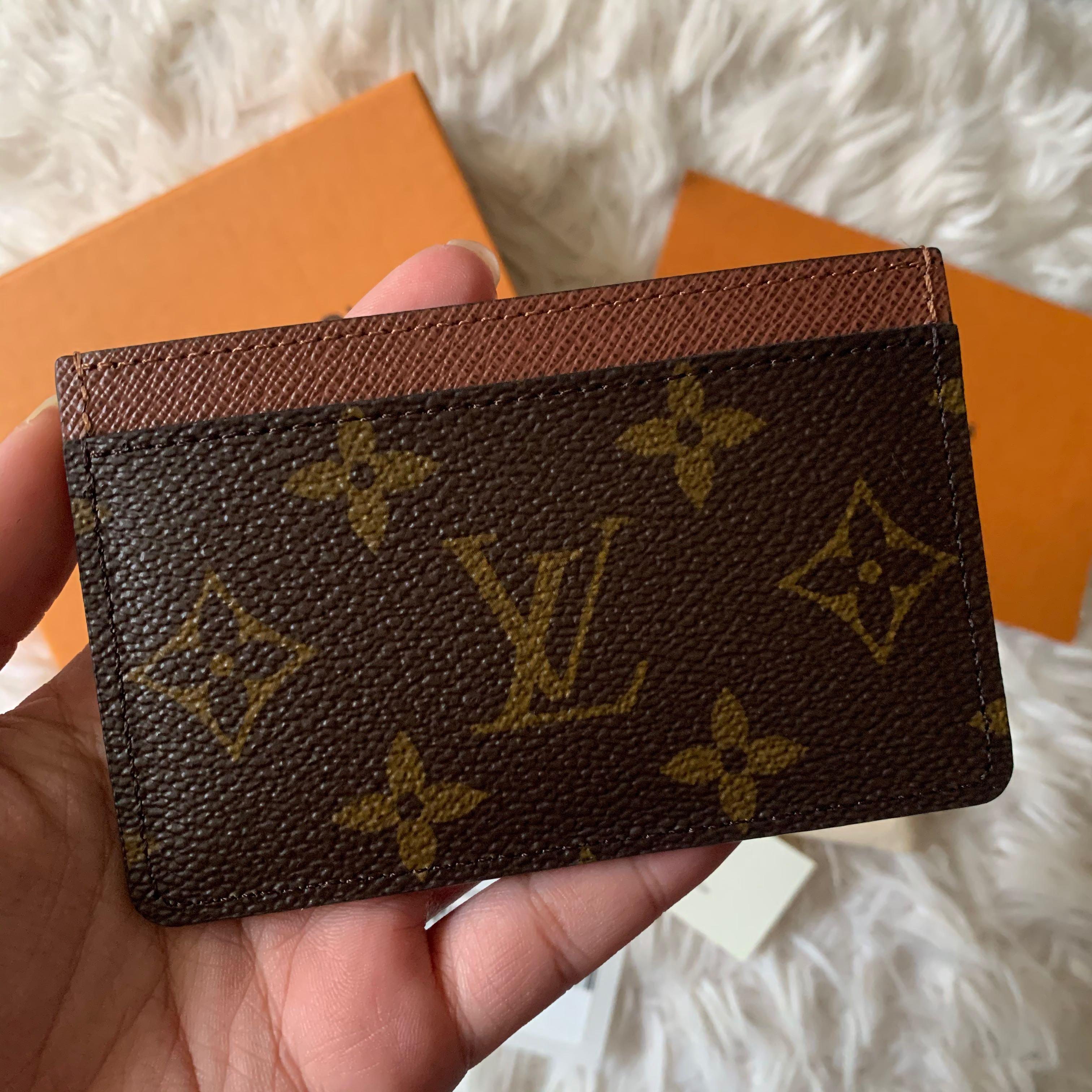 Louis+Vuitton+Card+Holder+Armagnac+Canvas+Monogram for sale online