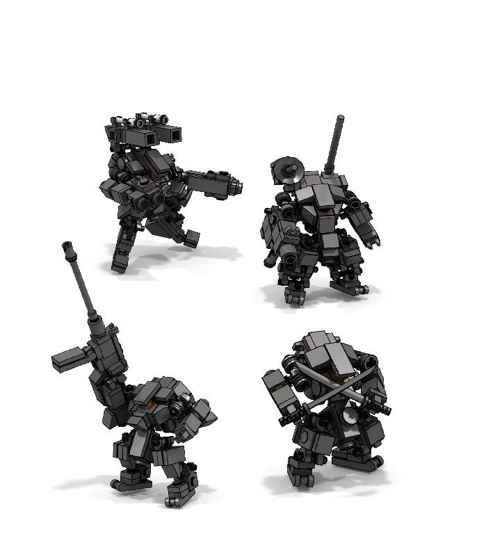 lego military mech