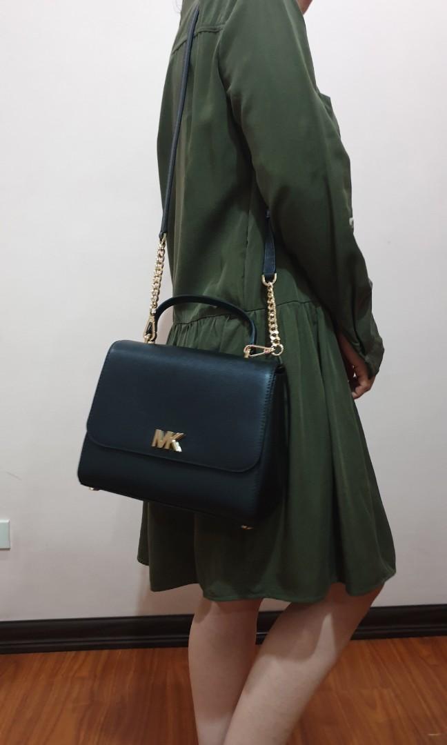 Michael Kors Mott Satchel Leather New Authentic (Category: Luxury Bags & Wallets) located in Manila. Submitted by boohbear2013 (Listing ID 277926941, Image 3). Description: Brand new, light weight, with long adjustable strap comes with paper bag, card care, receipt size: H 8" x L 9.25", W 3.5" FREE shipping via QuickTime courier. or AP Cargo Payment thru bank deposit BDO or BPI Accept other payment Cebuana Lhuillier, Palawan, LBC Meet up: weekend
