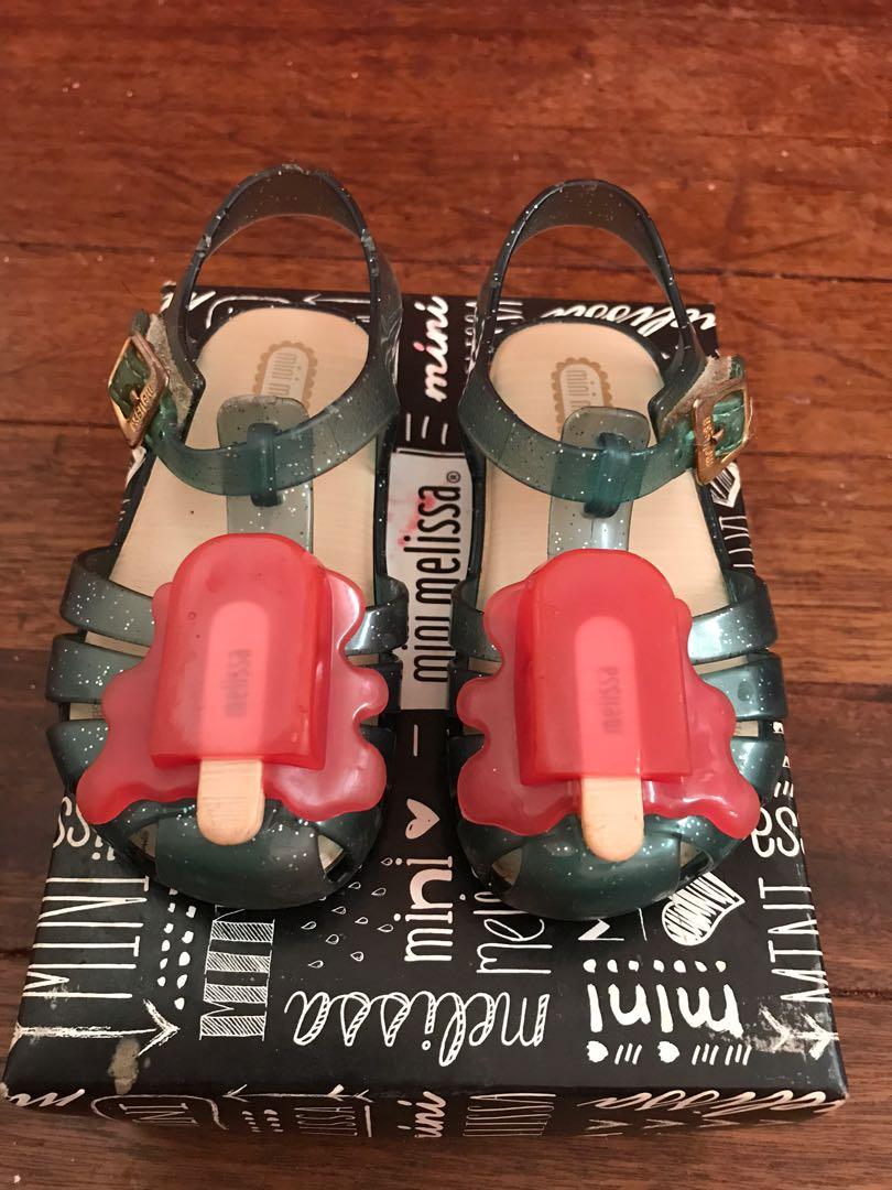Mini Melissa Popsicle Green Babies Kids Babies Kids Fashion on Carousell