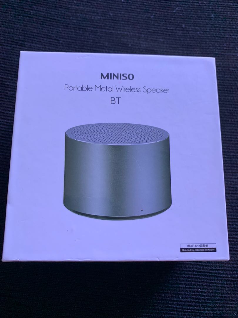 Miniso wireless speaker sales bt