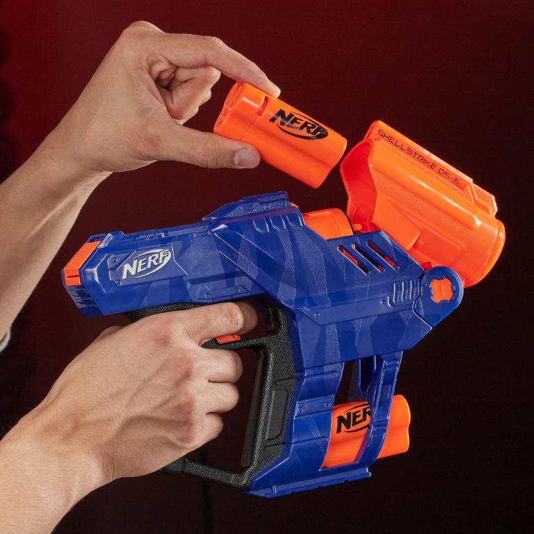 Nerf ShellStrike DS-6, Hobbies & Toys, Toys & Games on Carousell