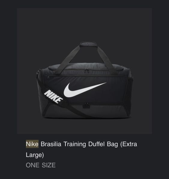 nike duffel bag extra large