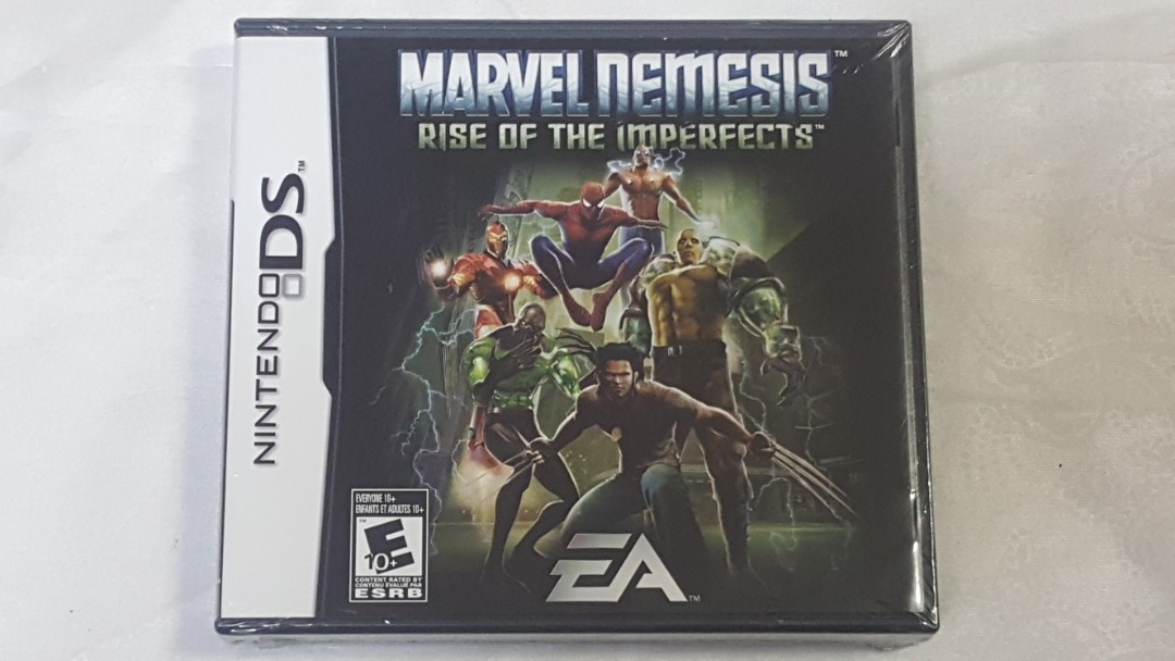 Nintendo DS Marvel Nemesis Rise Of The Imperfects New In Box