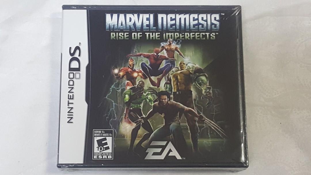 Nintendo DS Marvel Nemesis Rise Of The Imperfects New In Box
