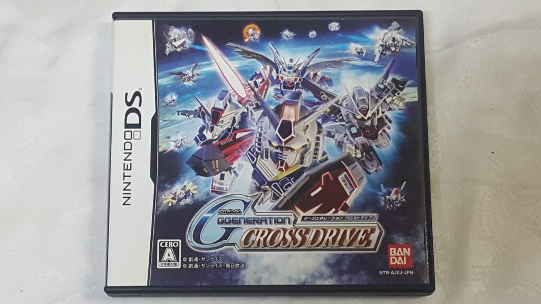Nintendo Ds Sd Gundam G Generation Cross Drive Video Gaming Video Games Nintendo On Carousell