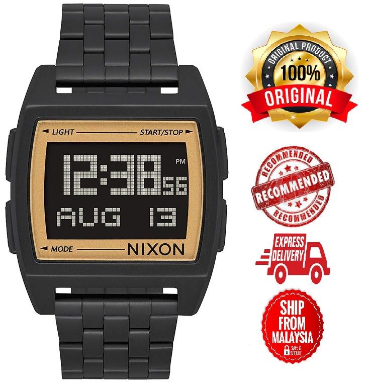 Nixon Base Stainless Steel black A11071031 Men s Fashion Watches