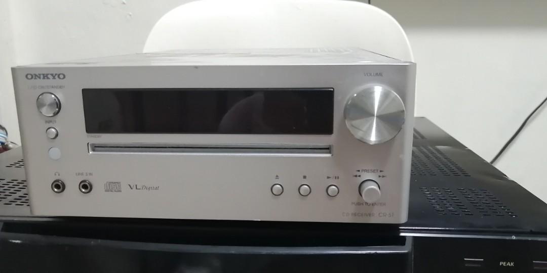 ONKYO CD RECEIVER CR-S1, Audio, Soundbars, Speakers & Amplifiers on