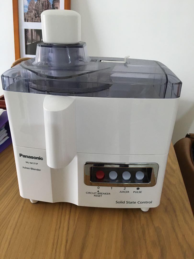 Panasonic juicer / blender MJM171P, 家庭電器, 廚房電器, 榨汁機及攪拌機 Carousell