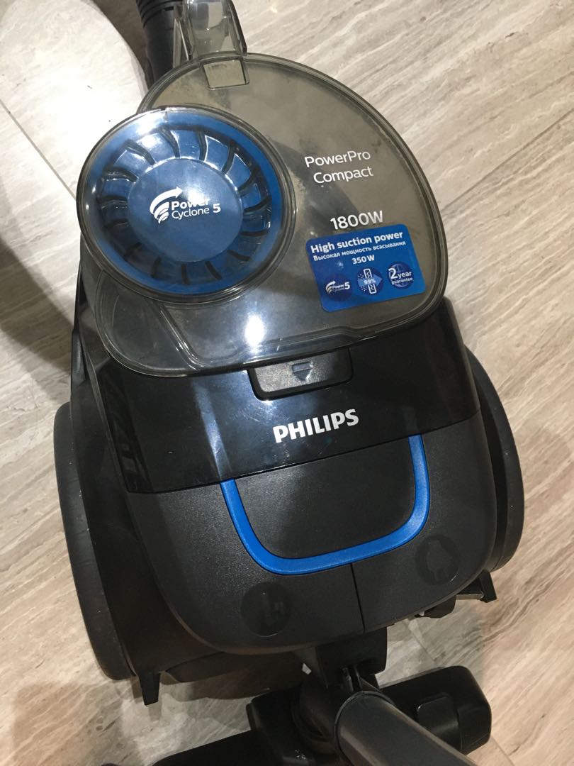 Philips Vacuum Cleaner Power Pro Compact, TV & Home Appliances, Vacuum