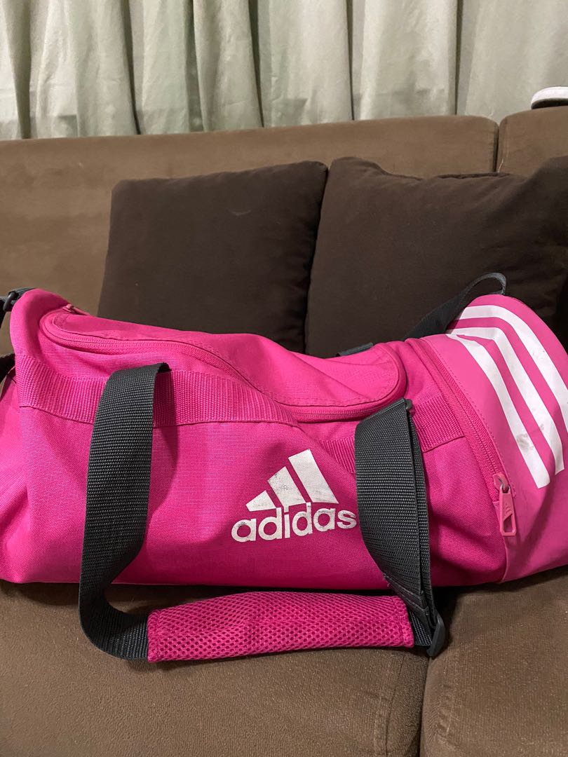 adidas gym bag pink