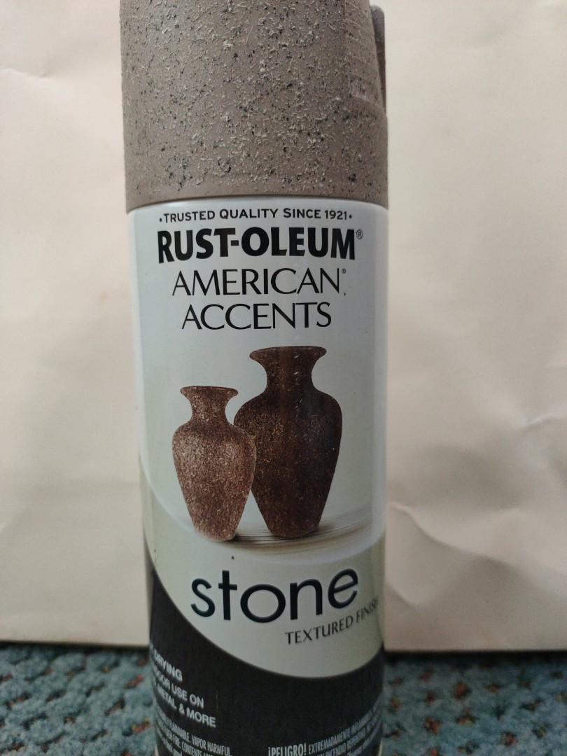 Rustoleum stone spray paint, Hobbies & Toys, Stationery & Craft, Craft