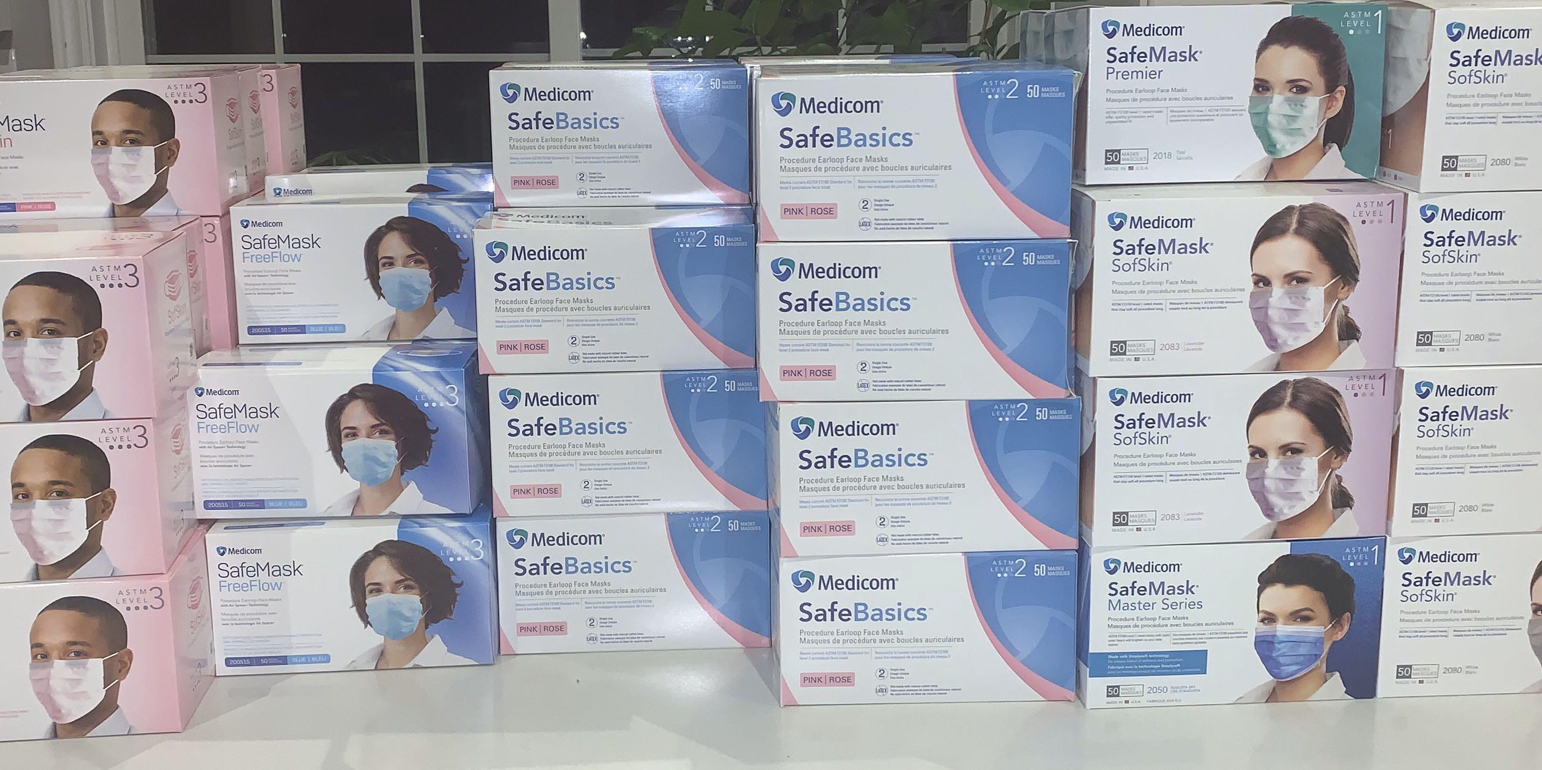 medicom surgical mask level 3 medicom surgical mask level 3