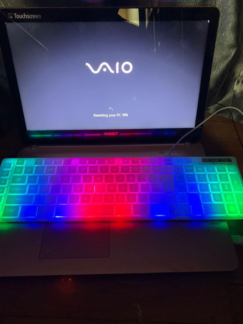 Sony VAIO SVF152A29W, Computers & Tech, Laptops & Notebooks on Carousell