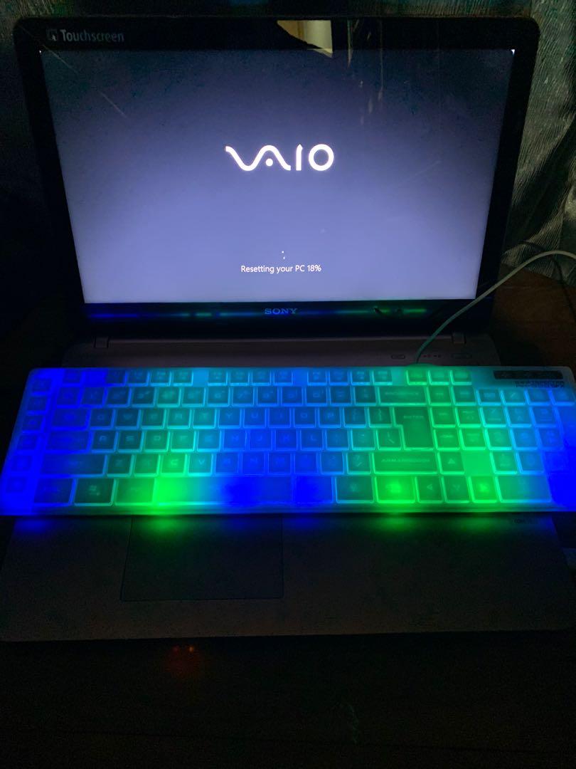 Sony VAIO SVF152A29W, Computers & Tech, Laptops & Notebooks on Carousell