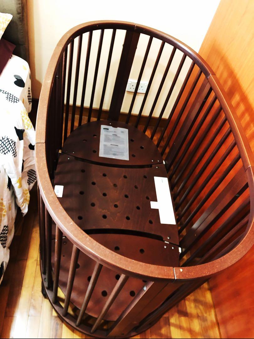Stokke sleepi walnut best sale