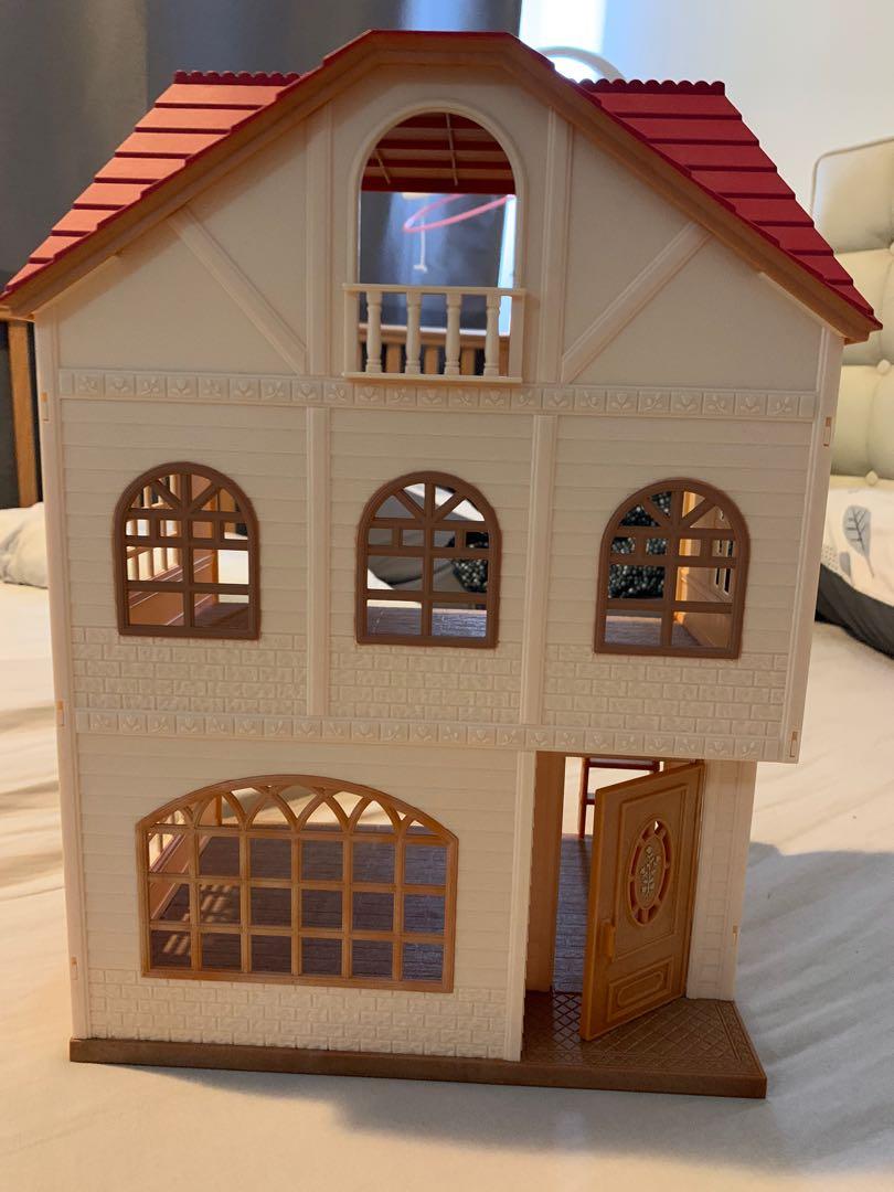Sylvanian 3 storey house on sale