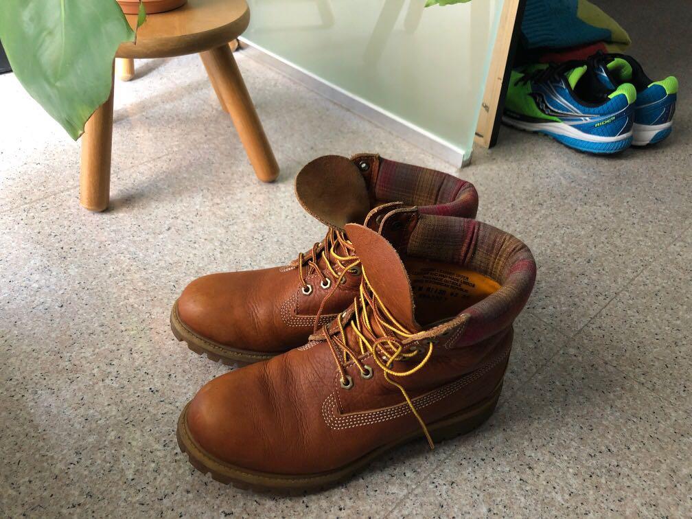 Timberland x Pendleton boots