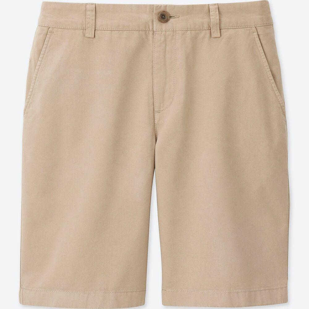 khaki shorts uniqlo