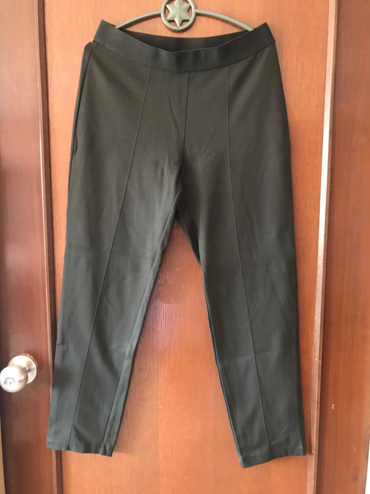 ponte slim pants