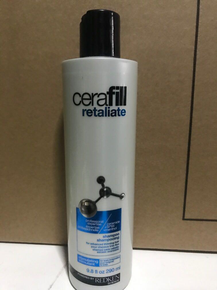Unused Redken Cerafill Retaliate Shampoo 290ml Health Beauty Hair Care On Carousell
